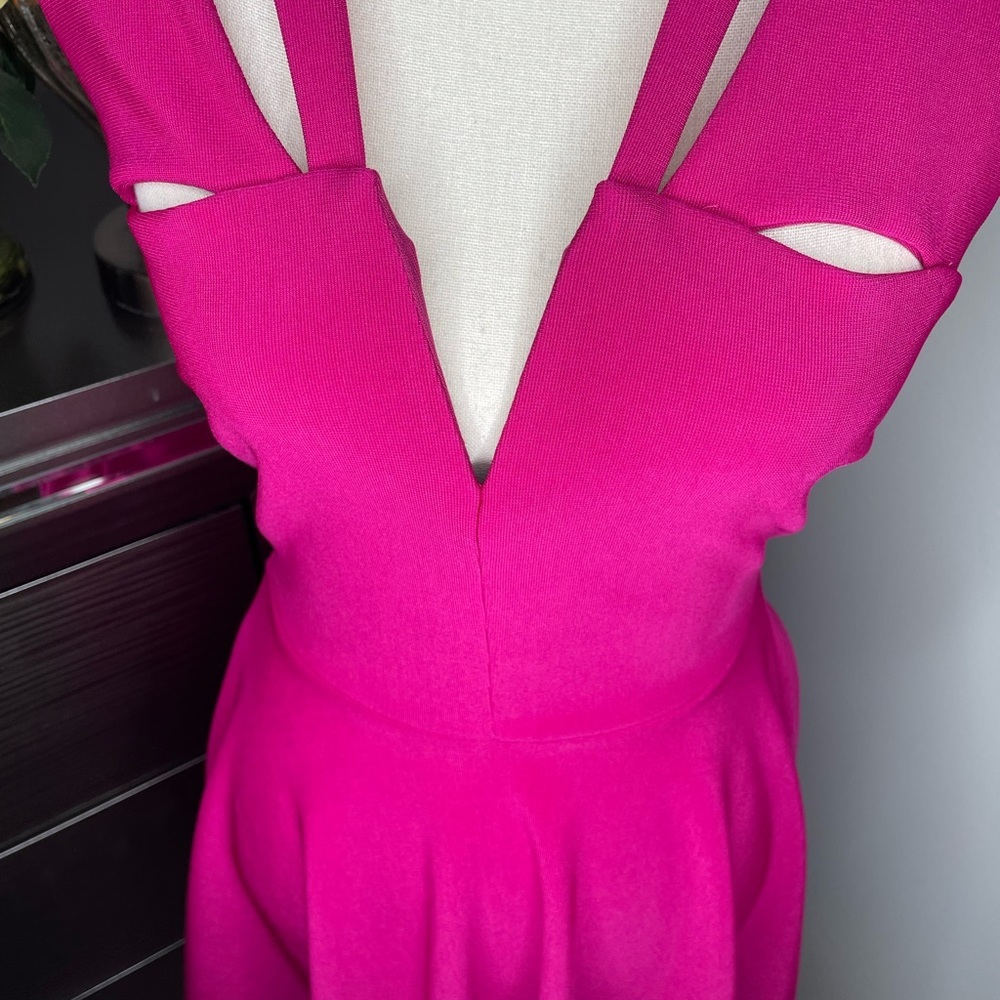 Guess A Line Pink Dress Size XS - Picture 4 of 9